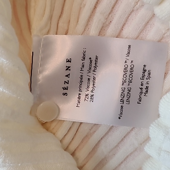 Nwt! Sezane Ambroise cardigan cream - Picture 6 of 7